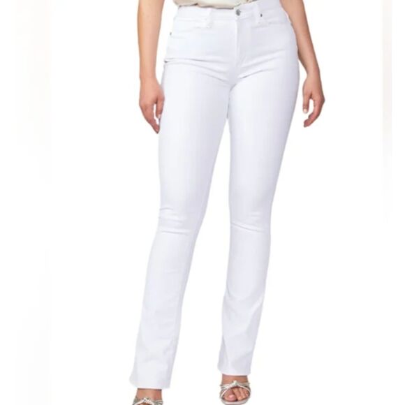 PAIGE Denim - Paige White Hourglass High Rise Boot Jeans Size 29